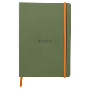 Rhodia Softcover Notebook - A5 - Sage - Dotted